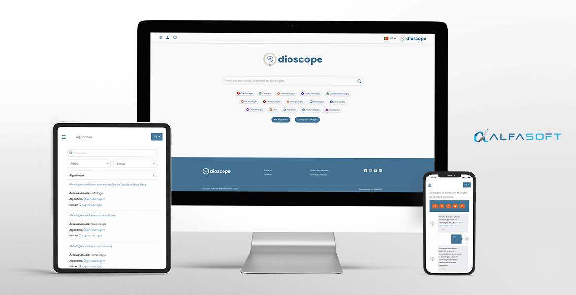 ALFASOFT collaborates with DIOSCOPE to build a medical decision aiding platform