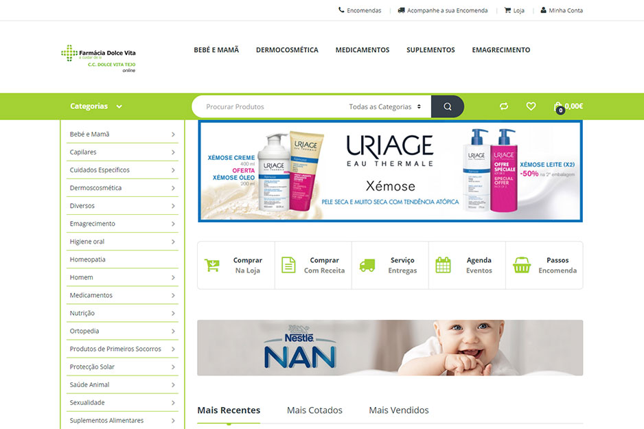 Sifarma Integration with Online Store at Dolce Vita Pharmacy