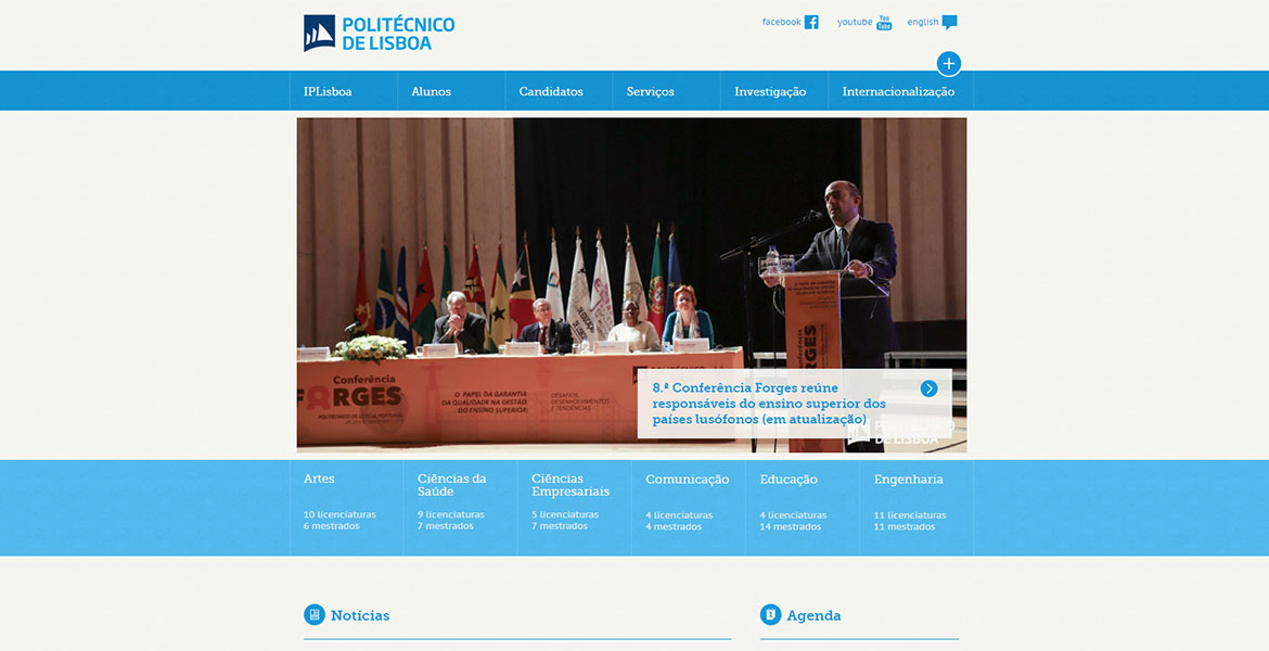 Website Maintenance and Support for Instituto Politécnico de Lisboa